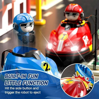 Go Kart Battle Remote Control Car Set – 2 Player RC Collision Cars