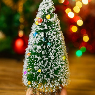 Christmas Bottle Brush Trees