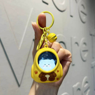 Luminous Animal Backpack Keychain