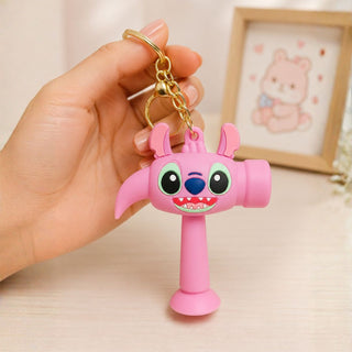Cartoon Mini Hammer Keychain