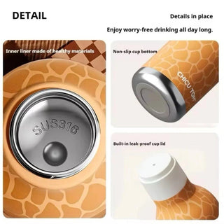 Chicu Tom Cute Animal Insulated Bottle
