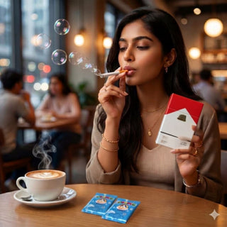 Cigarette Shaped Bubble Sticks Prank Toy