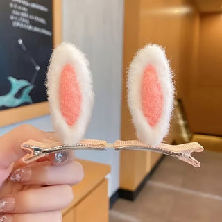 Cute Bunny Ear Hair Clips