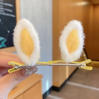 Cute Bunny Ear Hair Clips
