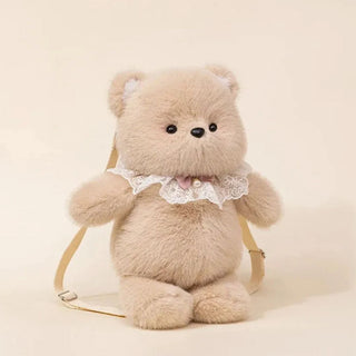 Cute Teddy Bear Plush Backpack