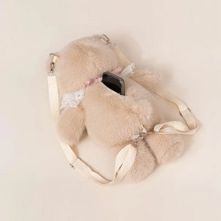 Cute Teddy Bear Plush Backpack