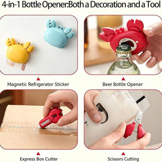 Cutesy Crab Fridge Magnet