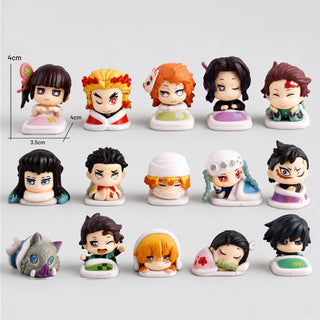 Demon Slayer Mini Character Figures Set