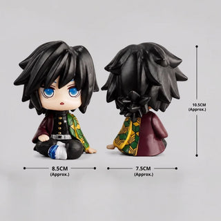 Demon Slayer Sitting Chibi Figures
