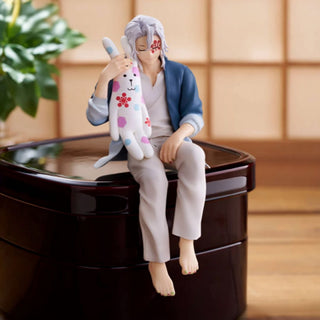 Demon Slayer Teddy Cuddles Figure | Cute Anime Collectible with Plush Buddy