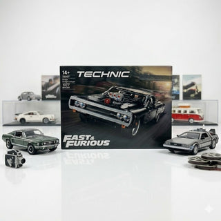 Dom’s Iconic Dodge Charger Puzzle | DIY Car Puzzle - Box Packaging view