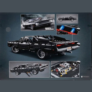 Dom’s Iconic Dodge Charger Puzzle | DIY Car Puzzle - Multiple Angle View