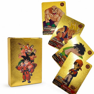 Dragon Ball Gold Foil Character Cards