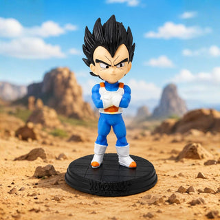 Dragon Ball Z Vegeta Chibi Figure - AI Image