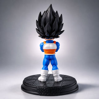Dragon Ball Z Vegeta Chibi Figure - back