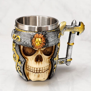 Exquisite Skull Mug 3D Stainless Steel Coffee Mug