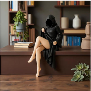 Faceless hooded figure - design B