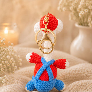 Gugu Chicken in Mario Outfit 