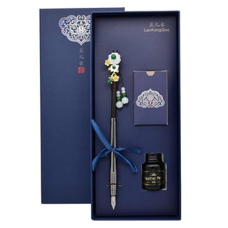 Hair Stick Style Fountain Pen Gift Set - Option B with Box 
