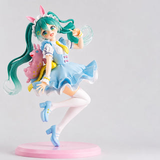 Hatsune Miku Bunny Dress Anime Figure 