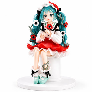  Hatsune Miku Floral Dress Style Figure 
