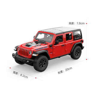 Jeep Wrangler Rubicon 4xe 1:24 Scale Die-Cast Model Car