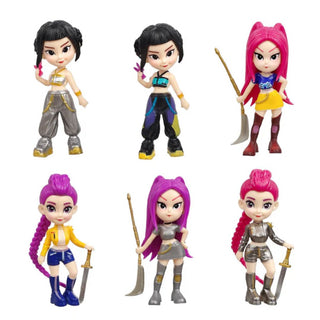 K-Pop Warrior Girl Mini Figure Set