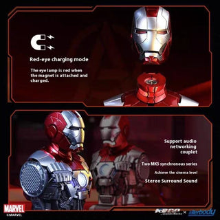 Killerbody Iron Man Bust Charging Center - 30mAh 