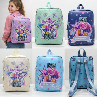 Kpop Demon Hunters Backpack School Bag For Kids - All Colors
