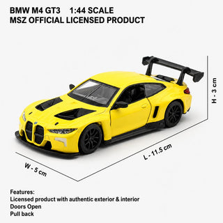 MSZ BMW M4 GT3 Die Cast Model Car