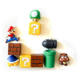 My Favorite Plumber - Fridge Magnet Set for Mario Fans