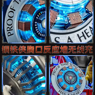 Marvel Iron Man Arc Reactor Wireless Charger