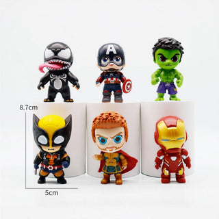 Marvel Superhero Mini Figure Set
