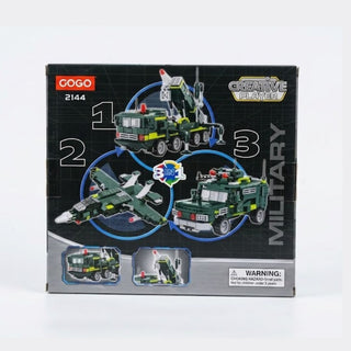 Military 3 In 1 Combat Vehicle Building Blocks – Command The Battlefield
