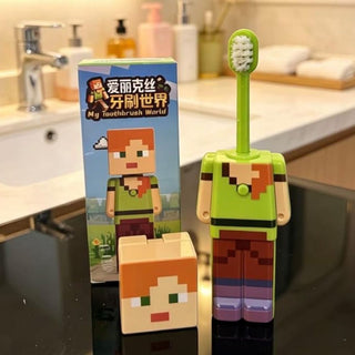Minecraft Character Toothbrush for Kids