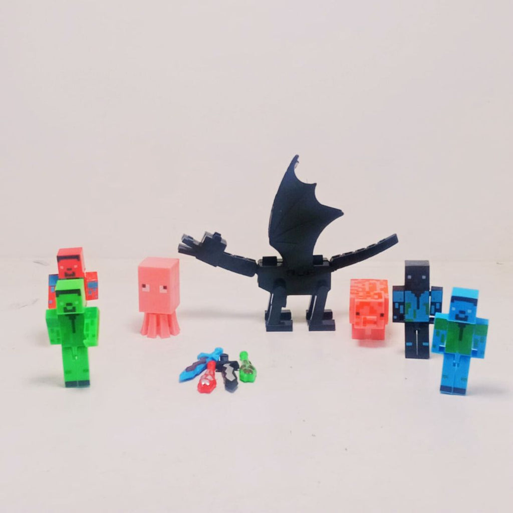 Minecraft Fantasy Figure Set – Geekmonkey