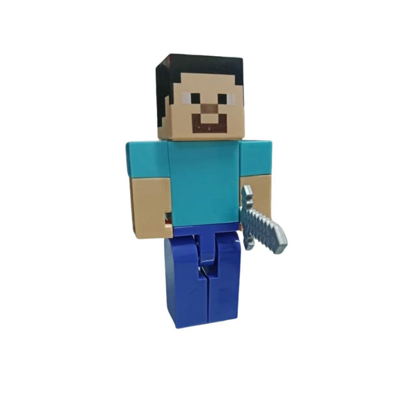 Minecraft Style Action Figure – Dig Into Adventure – Geekmonkey