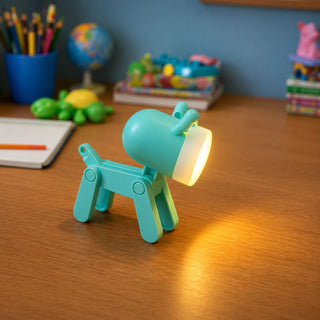 Mini Puppy LED Night Light Desk Lamp