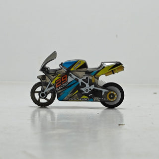 Mini Sparking Stunt Bike Toy - 29 Blue