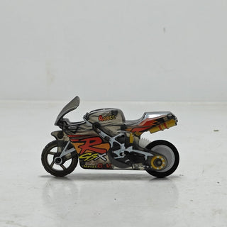 Mini Sparking Stunt Bike Toy - Rx Red
