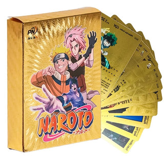 Naruto Gold Foil Collectible Cards