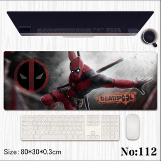 Superhero Desk Mat – Large Gaming and Office Mouse Pad