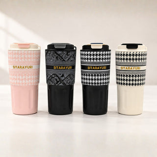 Patterned Travel Tumbler 