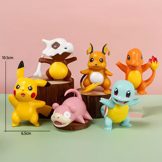 Pokemon Figurines - Cake Toppers (set of 6)