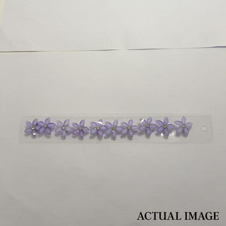 Starry Petal Hair Clips – Set of 10 Floral Mini Hair Pins for Kids