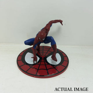 Spider-Man Classic Landing Action Figure – Hero Pose PVC Statue