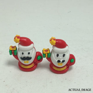 Santa Pencil Topper Eraser – Cute Christmas Stationery Buddy (set of 2)