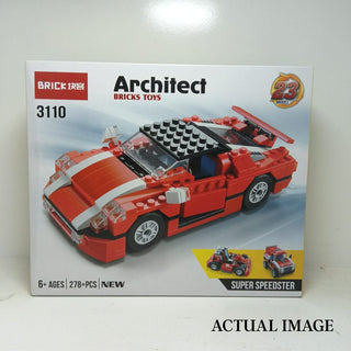 Building Blocks FourWheelers Kit – 278+ Piece DIY Construction Set for Kids
