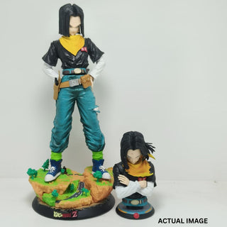 Android 17 “Infinite Calm” Action Figure | Dragon Ball Z Collectible Figurine
