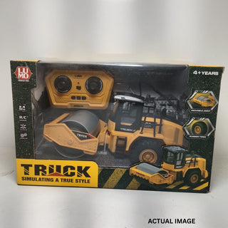Remote Control Bulldozer for Kids (1:18 Scale) | Rechargeable RC Construction Vehicle
